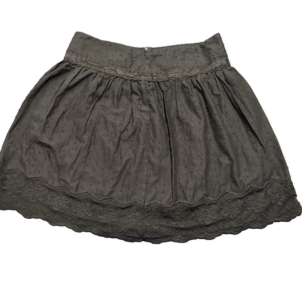 Joe Benbasset Whimsigoth Fairy Grunge Black Romantic Lace Mini Skirt Womens Sz 7